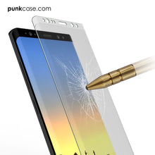 Load image into Gallery viewer, Galaxy Note 9 Black Punkcase Glass SHIELD Tempered Glass Screen Protector 0.33mm Thick 9H Glass

