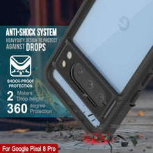Load image into Gallery viewer, Google Pixel 8 Pro Waterproof Case, Punkcase [Extreme Series] Armor Cover W/ Built In Screen Protector [Teal]
