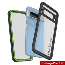Load image into Gallery viewer, Google Pixel 8 Pro Waterproof Case, Punkcase [Extreme Series] Armor Cover W/ Built In Screen Protector [Light Green]
