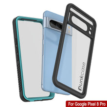 Load image into Gallery viewer, Google Pixel 8 Pro Waterproof Case, Punkcase [Extreme Series] Armor Cover W/ Built In Screen Protector [Teal]
