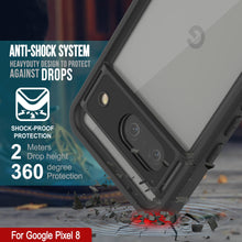 Load image into Gallery viewer, Google Pixel 8  Waterproof Case, Punkcase [Extreme Series] Armor Cover W/ Built In Screen Protector [Light Green]
