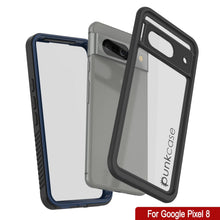 Load image into Gallery viewer, Google Pixel 8  Waterproof Case, Punkcase [Extreme Series] Armor Cover W/ Built In Screen Protector [Navy Blue]
