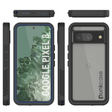 Load image into Gallery viewer, Google Pixel 8  Waterproof Case, Punkcase [Extreme Series] Armor Cover W/ Built In Screen Protector [Navy Blue]
