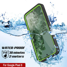 Load image into Gallery viewer, Google Pixel 8  Waterproof Case, Punkcase [Extreme Series] Armor Cover W/ Built In Screen Protector [Light Green]
