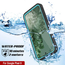 Load image into Gallery viewer, Google Pixel 8  Waterproof Case, Punkcase [Extreme Series] Armor Cover W/ Built In Screen Protector [Teal]
