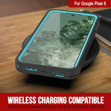 Load image into Gallery viewer, Google Pixel 8  Waterproof Case, Punkcase [Extreme Series] Armor Cover W/ Built In Screen Protector [Teal]
