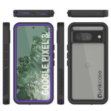 Load image into Gallery viewer, Google Pixel 8  Waterproof Case, Punkcase [Extreme Series] Armor Cover W/ Built In Screen Protector [Purple]

