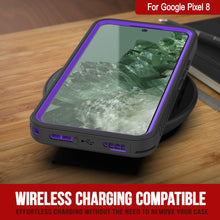 Load image into Gallery viewer, Google Pixel 8  Waterproof Case, Punkcase [Extreme Series] Armor Cover W/ Built In Screen Protector [Purple]
