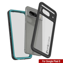 Load image into Gallery viewer, Google Pixel 8  Waterproof Case, Punkcase [Extreme Series] Armor Cover W/ Built In Screen Protector [Teal]
