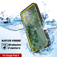 Load image into Gallery viewer, Google Pixel 8  Waterproof Case, Punkcase [Extreme Series] Armor Cover W/ Built In Screen Protector [Yellow]
