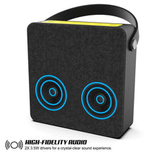 Load image into Gallery viewer, PUNKBOX Portable Wireless Bluetooth Speaker, Loud &amp; Powerful for iPhone/Android [black]
