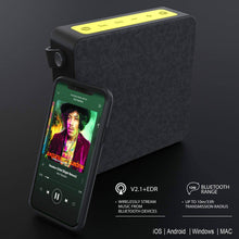 Load image into Gallery viewer, PUNKBOX Portable Wireless Bluetooth Speaker, Loud &amp; Powerful for iPhone/Android [black]
