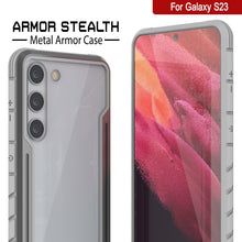 Load image into Gallery viewer, Punkcase S23 Armor Stealth Case Protective Military Grade Multilayer Cover [Grey]
