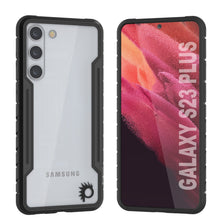 Load image into Gallery viewer, Punkcase S23+ Plus Armor Stealth Case Protective Military Grade Multilayer Cover [Black]
