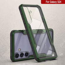 Load image into Gallery viewer, Punkcase S24 Armor Stealth Case Protective Military Grade Multilayer Cover [Dark Green]
