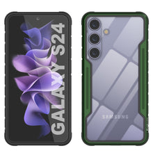 Load image into Gallery viewer, Punkcase S24 Armor Stealth Case Protective Military Grade Multilayer Cover [Dark Green]
