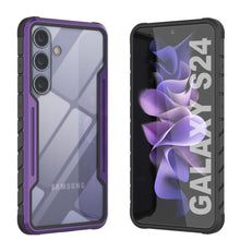 Load image into Gallery viewer, Punkcase S24 Armor Stealth Case Protective Military Grade Multilayer Cover [Purple]

