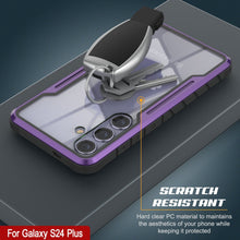 Load image into Gallery viewer, Punkcase S24+ Plus Armor Stealth Case Protective Military Grade Multilayer Cover [Purple]

