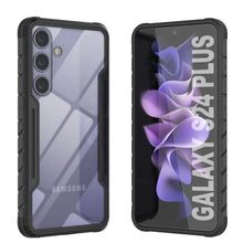 Load image into Gallery viewer, Punkcase S24+ Plus Armor Stealth Case Protective Military Grade Multilayer Cover [Black]
