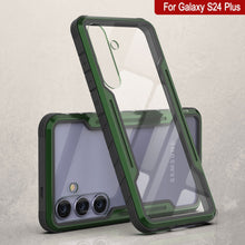 Load image into Gallery viewer, Punkcase S24+ Plus Armor Stealth Case Protective Military Grade Multilayer Cover [Dark Green]
