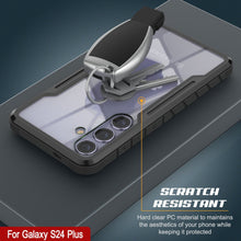 Load image into Gallery viewer, Punkcase S24+ Plus Armor Stealth Case Protective Military Grade Multilayer Cover [Black]
