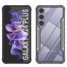 Load image into Gallery viewer, Punkcase S24+ Plus Armor Stealth Case Protective Military Grade Multilayer Cover [Grey-Black]
