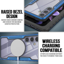 Load image into Gallery viewer, Punkcase S24+ Plus Armor Stealth Case Protective Military Grade Multilayer Cover [Navy Blue]

