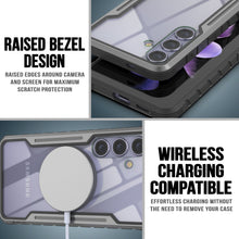 Load image into Gallery viewer, Punkcase S24+ Plus Armor Stealth Case Protective Military Grade Multilayer Cover [Grey-Black]
