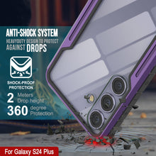 Load image into Gallery viewer, Punkcase S24+ Plus Armor Stealth Case Protective Military Grade Multilayer Cover [Purple]

