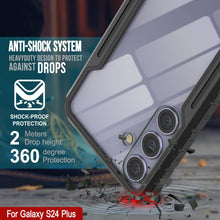 Load image into Gallery viewer, Punkcase S24+ Plus Armor Stealth Case Protective Military Grade Multilayer Cover [Black]
