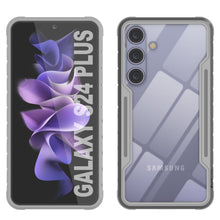 Load image into Gallery viewer, Punkcase S24+ Plus Armor Stealth Case Protective Military Grade Multilayer Cover [Grey]
