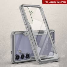 Load image into Gallery viewer, Punkcase S24+ Plus Armor Stealth Case Protective Military Grade Multilayer Cover [Grey]
