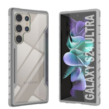 Load image into Gallery viewer, Punkcase S24 Ultra Armor Stealth Case Protective Military Grade Multilayer Cover [Grey]
