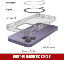 Load image into Gallery viewer, Punkcase iPhone 14 Pro Max Magnetic Wireless Charging Case [ClearMag Series]
