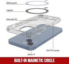 Load image into Gallery viewer, Punkcase iPhone 14 Magnetic Wireless Charging Case [ClearMag Series]
