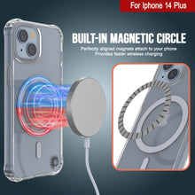 Load image into Gallery viewer, Punkcase iPhone 14 Plus Magnetic Wireless Charging Case [ClearMag Series]
