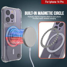 Load image into Gallery viewer, Punkcase iPhone 15 Pro Magnetic Wireless Charging Case [ClearMag Series]
