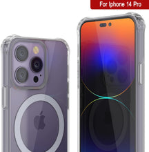 Load image into Gallery viewer, Punkcase iPhone 15 Pro Magnetic Wireless Charging Case [ClearMag Series]
