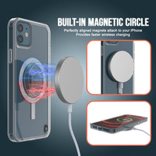 Load image into Gallery viewer, Punkcase iPhone 12 Mini Magnetic Wireless Charging Case [ClearMag Series]
