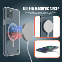Load image into Gallery viewer, Punkcase iPhone 12 Pro Magnetic Wireless Charging Case [ClearMag Series]
