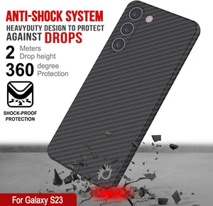 Punkcase S23 Carbon Fiber Case [AramidShield Series] Ultra Slim & Light Kevlar