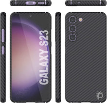 Load image into Gallery viewer, Punkcase S23 Carbon Fiber Case [AramidShield Series] Ultra Slim &amp; Light Kevlar
