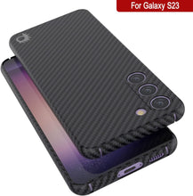 Load image into Gallery viewer, Punkcase S23 Carbon Fiber Case [AramidShield Series] Ultra Slim &amp; Light Kevlar
