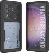 Load image into Gallery viewer, Galaxy S23 Ultra Waterproof Case [Alpine 2.0 Series] [Slim Fit] [IP68 Certified] [Shockproof] [Black]
