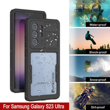 Load image into Gallery viewer, Galaxy S23 Ultra Waterproof Case [Alpine 2.0 Series] [Slim Fit] [IP68 Certified] [Shockproof] [Black]
