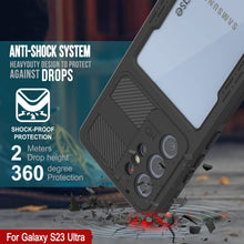 Load image into Gallery viewer, Galaxy S23 Ultra Waterproof Case [Alpine 2.0 Series] [Slim Fit] [IP68 Certified] [Shockproof] [Black]
