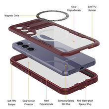 Load image into Gallery viewer, Galaxy S24+ Plus Waterproof Case [Alpine 2.0 Series] [Slim Fit] [IP68 Certified] [Shockproof] [Rose]

