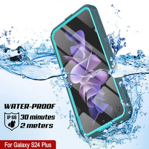 Galaxy S24+ Plus Waterproof Case [Alpine 2.0 Series] [Slim Fit] [IP68 Certified] [Shockproof] [Blue]