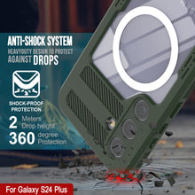 Load image into Gallery viewer, Galaxy S24+ Plus Waterproof Case [Alpine 2.0 Series] [Slim Fit] [IP68 Certified] [Shockproof] [Light Green]
