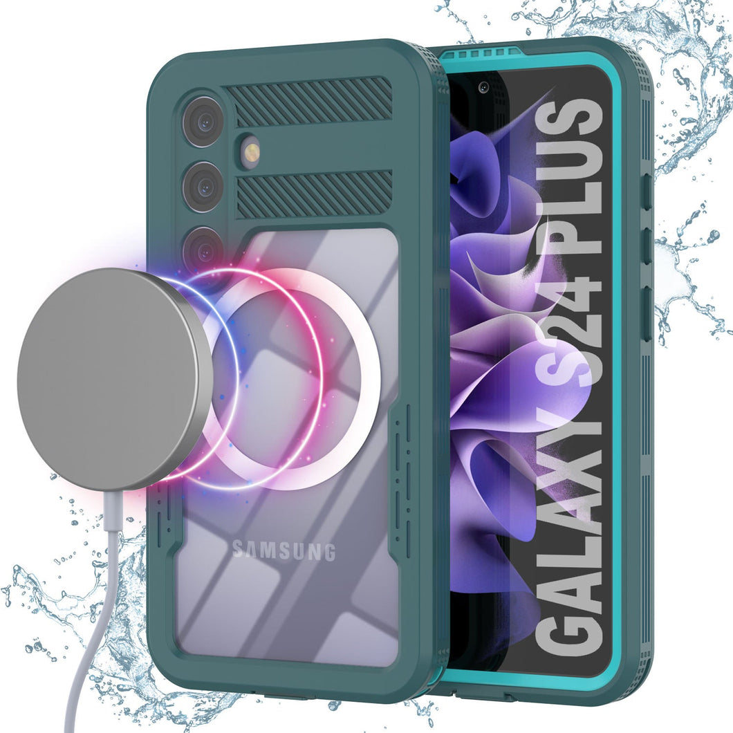 Galaxy S24+ Plus Waterproof Case [Alpine 2.0 Series] [Slim Fit] [IP68 Certified] [Shockproof] [Blue]